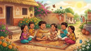 अड़को दड़को बाल खेल गीत (Adko Dadko)