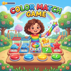 रंगों का मिलान (Color Match Game)