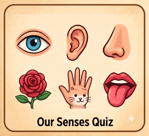 આપણા ઈન્દ્રિયો (Our Senses Quiz)
