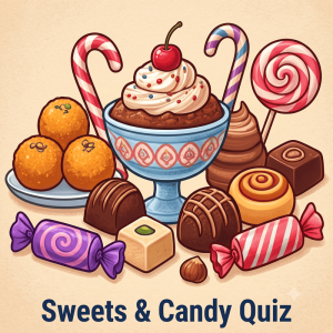 चॉकलेट और मिठाई (Sweets & Candy Quiz)