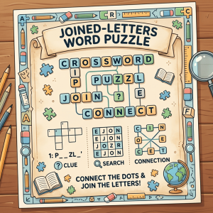 अक्षर पहेली कार्यपत्रक (Word Puzzle Worksheet)