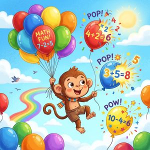 બલૂન પોપ ગણિત (Balloon Math)