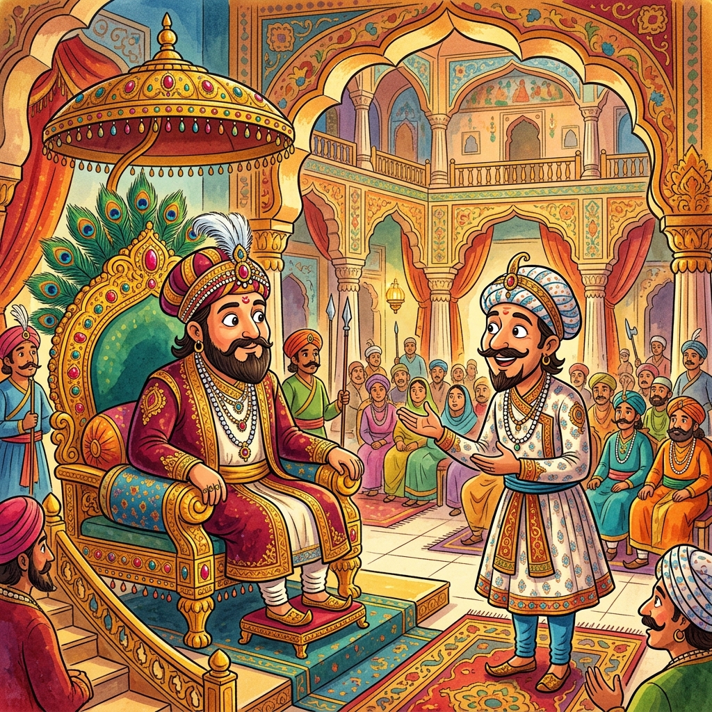 બિરબલ અને અકબરના પ્રશ્નો (Birbal and Akbar’s Questions)