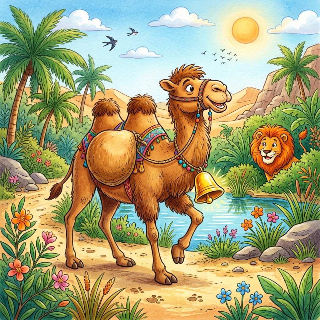 ऊंट और सियार (The Camel and the Jackal)