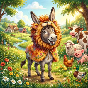 સિંહની ખાલમાં ગધેડો (The Donkey in the Lion’s Skin)