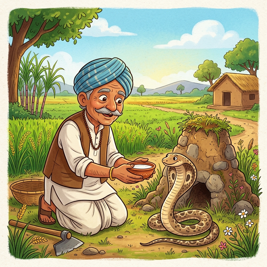 किसान और सांप (The Farmer and the Snake)