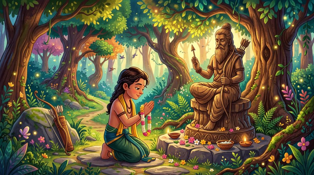 ગુરુપૂર્ણિમા વિશેષ: એકલવ્યની અદ્ભુત ગુરુભક્તિ (Eklavya’s Devotion)