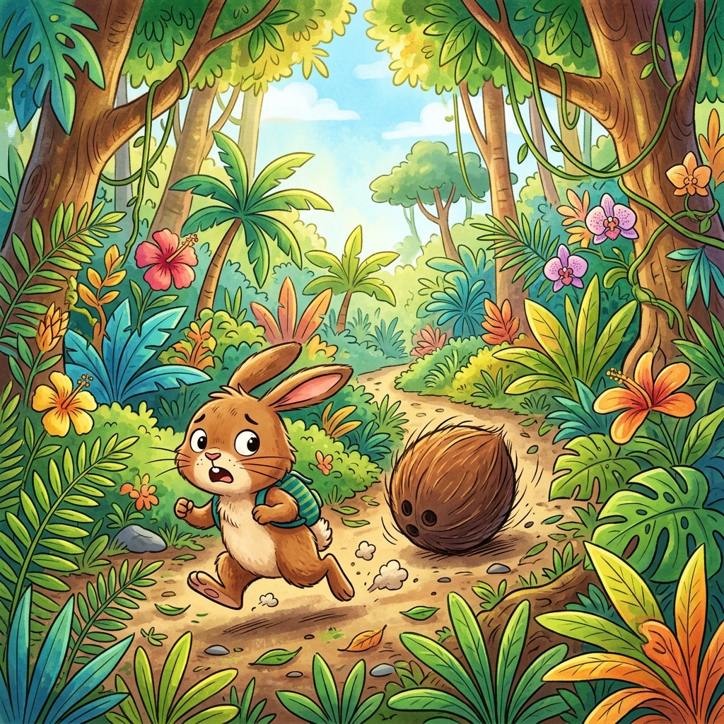 ધરતીકંપ અને સસલાભાઈ (The Hare and the Earthquake)