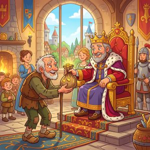 રાજાનો ન્યાય અને સોનાના સિક્કા (The King’s Justice and the Gold Coins)