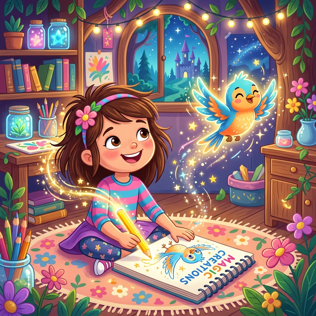 કાજલ અને જાદુઈ પેન્સિલ (Kajal and the Magic Pencil)