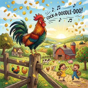 જાદુઈ કૂકડો અને લોભી માલિક (The Magic Rooster and the Greedy Owner)