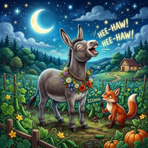 ગધેડો અને ગાયક શિયાળ (The Musical Donkey and the Jackal)