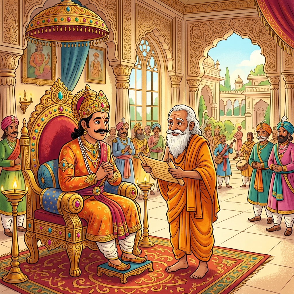 રાજા સૂર્યસેન અને ન્યાયી પંડિત (King Suryasen and the Wise Sage)