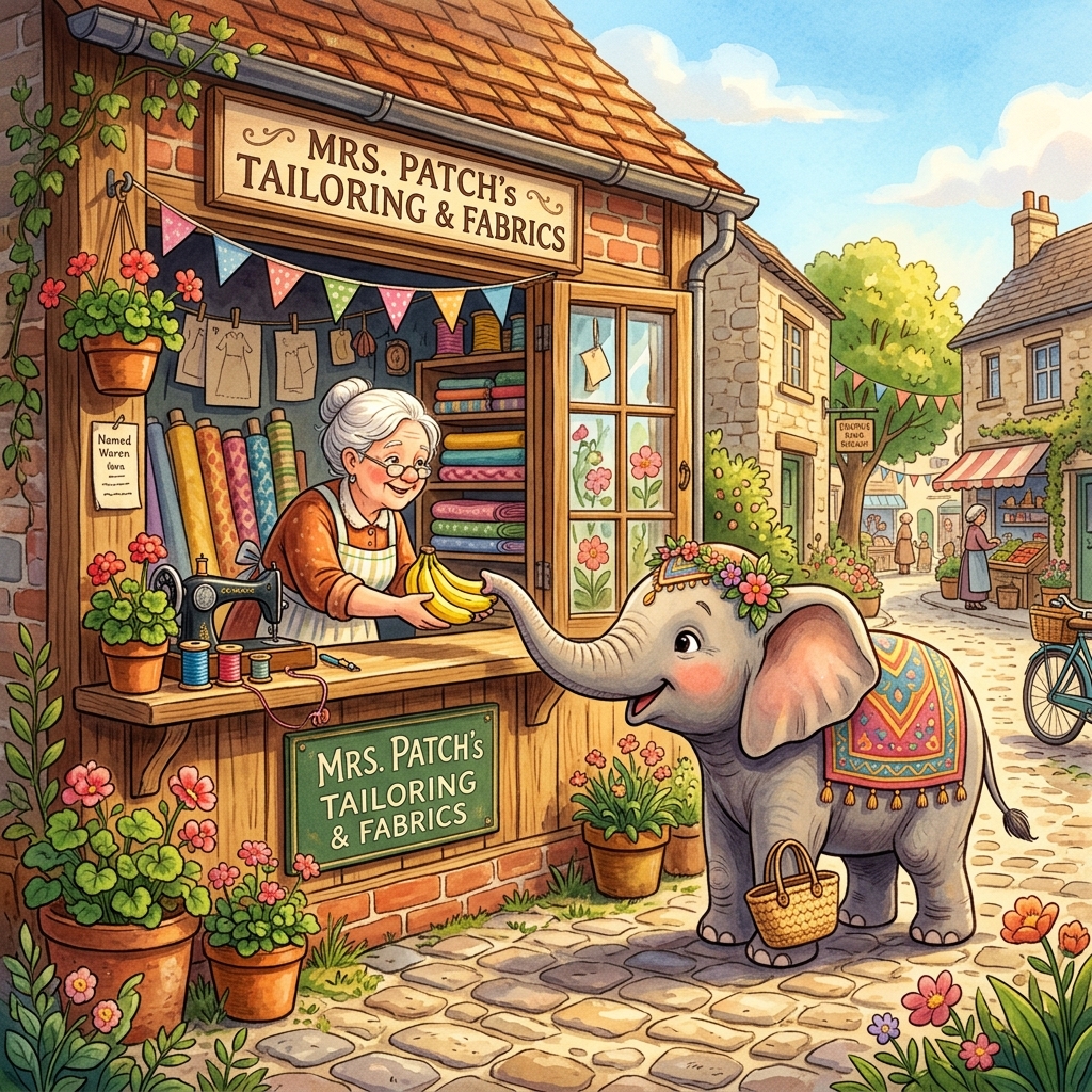 दर्जी और हाथी (The Tailor and the Elephant)