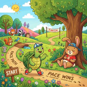 કાચબો અને સસલું (The Tortoise and the Hare)