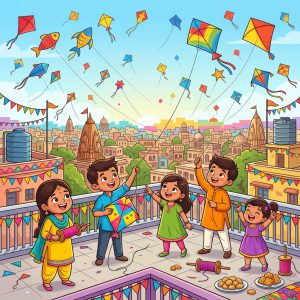 પતંગોત્સવ ઉત્તરાયણ (Uttarayan – The Festival of Kites)