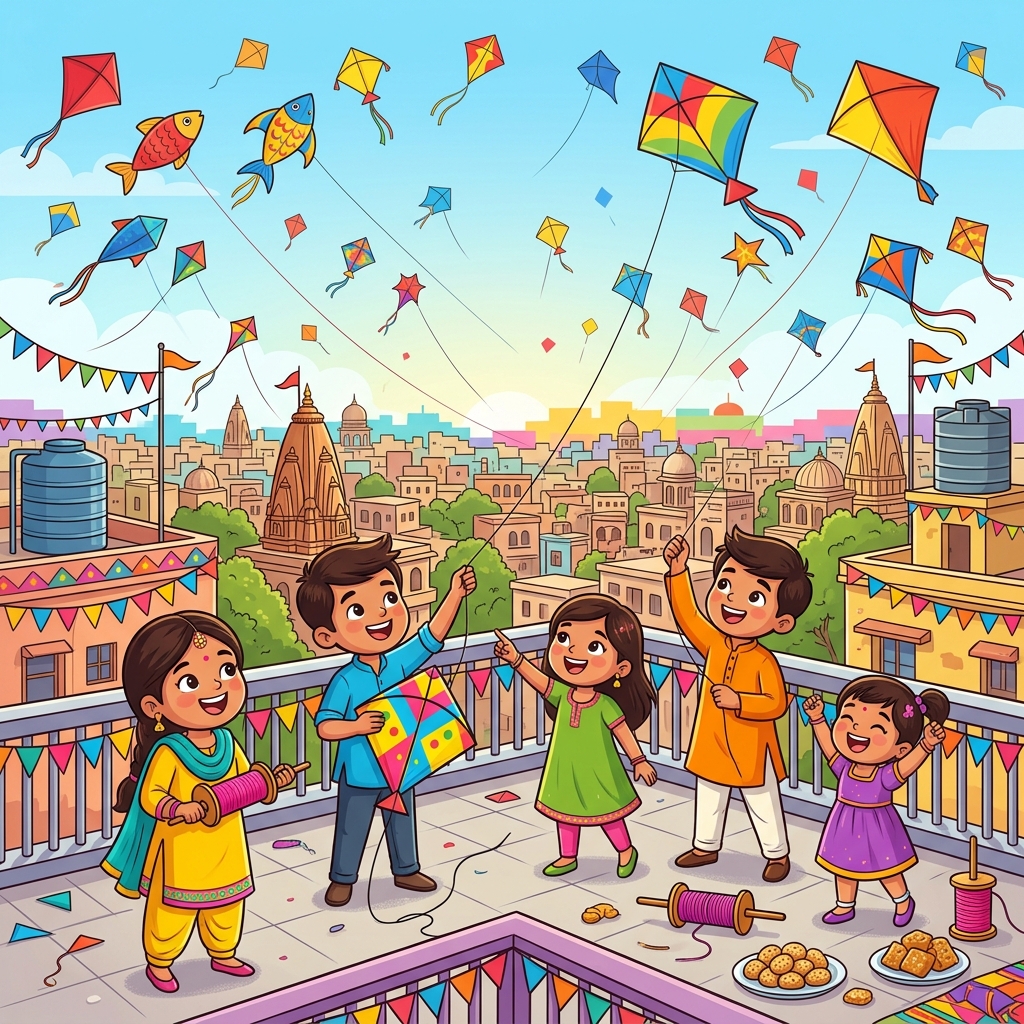 पतंगोत्सव उत्तरायण (Uttarayan – The Festival of Kites)