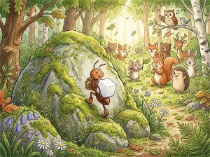 નાની કીડી અને હિંમતનો પર્વત (The Little Ant and Mountain of Perseverance)