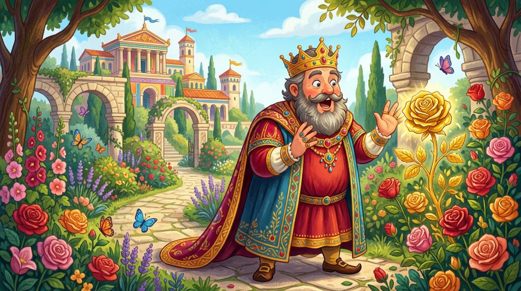 राजा मिडास और सोने का स्पर्श (King Midas and the Golden Touch)