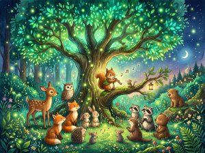 जादुई बांसुरी और चतुर गिलहरी (The Magic Flute and Clever Squirrel)