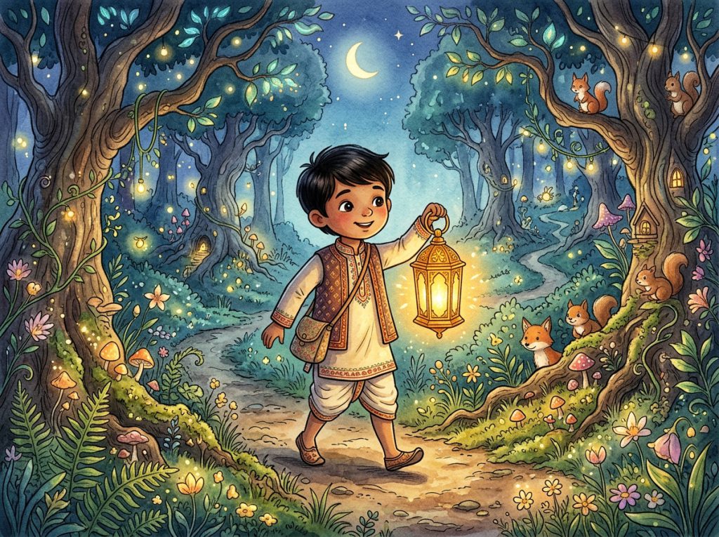 जादुई लालटेन और सत्यवादी श्याम (The Magical Lantern and Honest Boy)