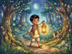 जादुई लालटेन और सत्यवादी श्याम (The Magical Lantern and Honest Boy)