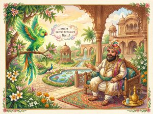 चमत्कारी तोता और सुख का रहस्य (The Magical Parrot and Secret of Happiness)