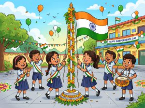 देशभक्त बच्चे और 15 अगस्त का महा उत्सव (Patriotic Children and 15th August Celebration)