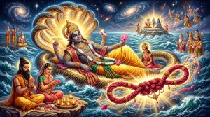 अनंत चतुर्दशी पावन व्रत कथा, भगवान अनंत पद्मनाभ और १४ गांठों के अनंत सूत्र का दिव्य महत्व (Story of Anant Chaturdashi)