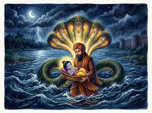श्री कृष्ण जन्माष्टमी का पावन पर्व और बालकृष्ण अवतार की दिव्य कथा (Story of Krishna Janmashtami and Divine Birth)