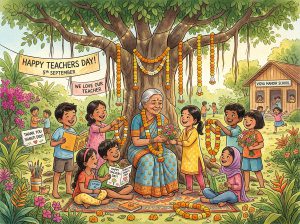 શિક્ષક દિનની ઉજવણી અને ગુરુ-શિષ્ય પરંપરાની પ્રેરણાદાયી કથા (Story of Teachers Day and Guru Shishya Tradition)