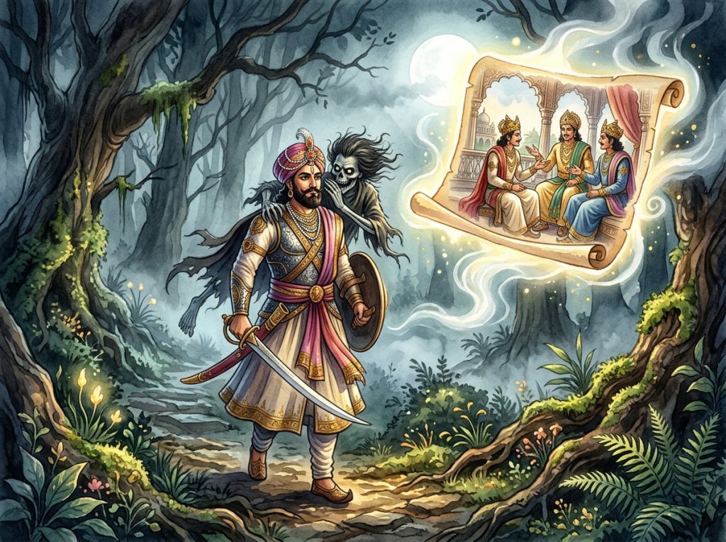 राजा विक्रम और बेताल: तीन संवेदनशील राजकुमारों का रहस्य (Story of King Vikram and Betal)