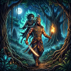 राजा विक्रम और बेताल: तीन प्रेमियों का धर्मसंकट और सच्चा जीवनसाथी – बेताल पच्चीसी की अमर रहस्यकथा