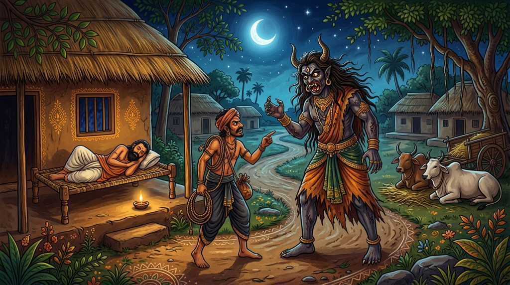 ब्राह्मण, चोर और ब्रह्मराक्षस: पंचतंत्र की अमर कथा, शत्रुओं के कलह में तीसरे का लाभ