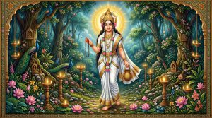 माँ ब्रह्मचारिणी कथा: नवदुर्गा का द्वितीय दिव्य स्वरूप, कठोर तपस्या, संयम और ‘अपर्णा’ अवतार की पावन कथा